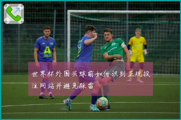 世界杯外围买球前如何识别正规投注网站并避免踩雷