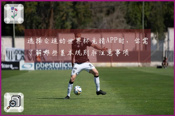 选择合适的世界杯竞猜APP时，你需了解哪些基本规则和注意事项